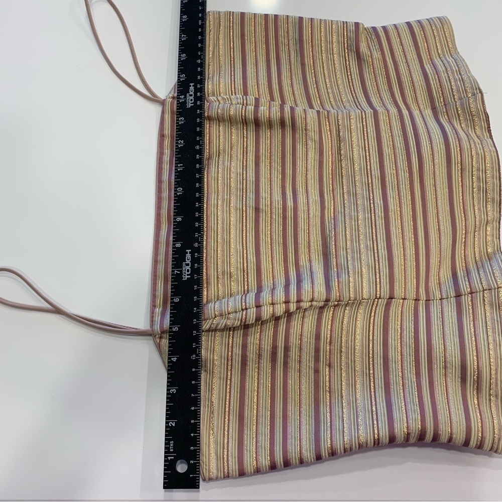 Js Collections Gold Mauve Stripe Tank Top. Size 12 - image 7